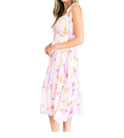 Style 1-2280438590-1464 ANDREE BY UNIT Purple Size 28 Tall Height Polyester Floral Cocktail Dress on Queenly