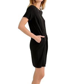 Style 1-3859246670-70 MOLLY BRACKEN Black Size 0 Mini Polyester Straight Cocktail Dress on Queenly
