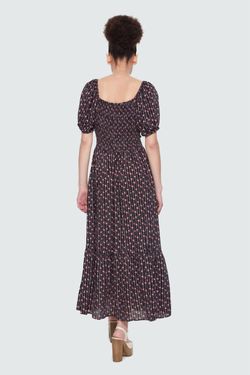 Style 1-654929289-70 Dex Black Size 0 Military 1-654929289-70 Pattern Straight Dress on Queenly