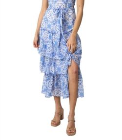 Style 1-1125879355-149 OLIVACEOUS Blue Size 12 Summer Polyester Cocktail Dress on Queenly