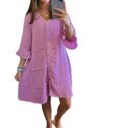 Style 1-2008278214-149 Easel Purple Size 12 Plus Size V Neck Sleeves Cocktail Dress on Queenly