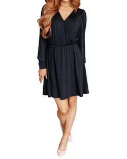 Style 1-882525992-920 White Birch Black Size 24 Polyester Free Shipping Long Sleeve Cocktail Dress on Queenly