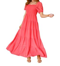 Style 1-2147931990-74 ANDREE BY UNIT Red Size 4 Spandex Straight Dress on Queenly