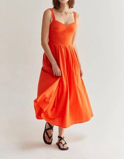 Style 1-3903378698-892 CRESCENT Orange Size 8 Tall Height Free Shipping Corset Cocktail Dress on Queenly