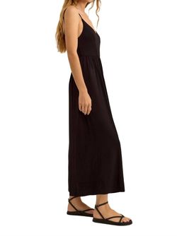 Style 1-2929518141-1691 Z Supply Black Size 16 Fitted Spandex Floor Length Jumpsuit Dress on Queenly