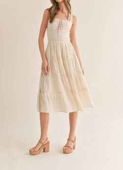 Style 1-1464101210-149 SAGE THE LABEL Nude Size 12 Lace Plus Size Cocktail Dress on Queenly