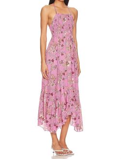 Style 1-604024738-74 Free People Pink Size 4 Free Shipping Print Straight Dress on Queenly