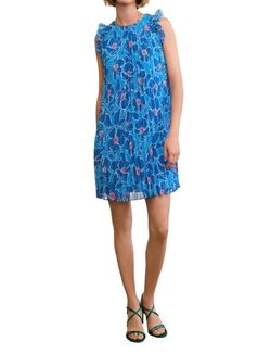 Style 1-3584355693-149 Hatley Blue Size 12 Polyester Cocktail Dress on Queenly