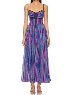 Style 1-581198390-70 Free People Blue Size 0 Military Floor Length Sorority Straight Dress on Queenly