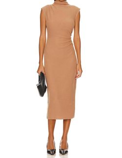 Style 1-3000452603-149 Nation LTD Nude Size 12 Sleeves Cocktail Dress on Queenly