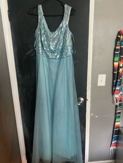 Ever pretty Multicolor Size 16 Short Height Floor Length Straight Dress on Queenly