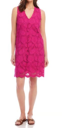 Style 1-3149108305-74 Karen Kane Pink Size 4 Free Shipping 1-3149108305-74 Cocktail Dress on Queenly