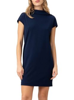 Style 1-2139374666-238 Trina Turk Blue Size 12 Mini Cocktail Dress on Queenly