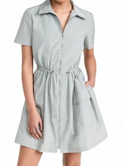 Style 1-2882856584-74 Amanda Uprichard Green Size 4 Sorority Polyester Pockets Cocktail Dress on Queenly