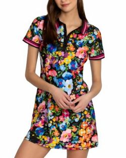 Style 1-2143807402-1691 Johnny Was Black Size 16 Floral Cocktail Dress on Queenly