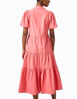 Style 1-964380168-149 Brochu Walker Pink Size 12 Coral Polyester Plus Size Cocktail Dress on Queenly