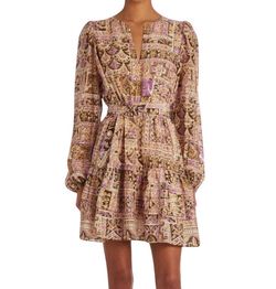 Style 1-3398269190-892 Marie Oliver Purple Size 8 Mini Belt Sorority Cocktail Dress on Queenly