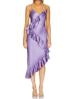 Style 1-3184582996-149 Cami NYC Purple Size 12 Pockets Mini V Neck Cocktail Dress on Queenly