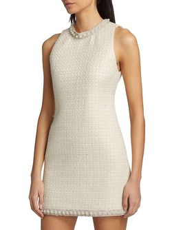 Style 1-74588701-649 alice + olivia White Size 2 Sorority Free Shipping Mini Cocktail Dress on Queenly