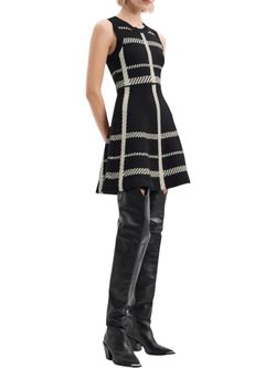 Style 1-3377923108-649 DOROTHEE SCHUMACHER Black Size 2 Sorority Polyester Prom A-line Cocktail Dress on Queenly