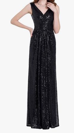 Black Size 2 Straight Dress on Queenly