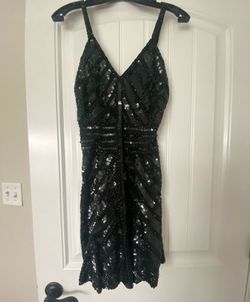 Sherri Hill Black Size 4 Flare 50 Off Cocktail Dress on Queenly