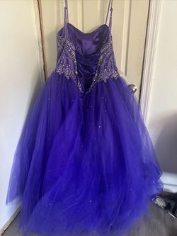 Purple Size 18 Ball gown on Queenly