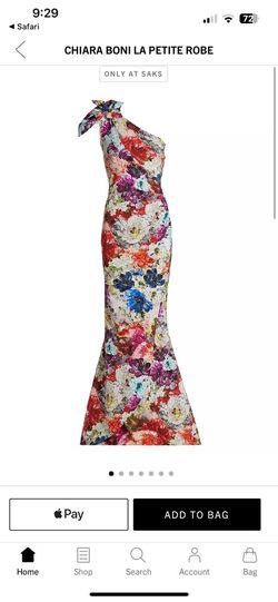 Style STE215V1 anemoni Chiara Boni La Petite Robe Multicolor Size 10 Prom Mermaid Dress on Queenly