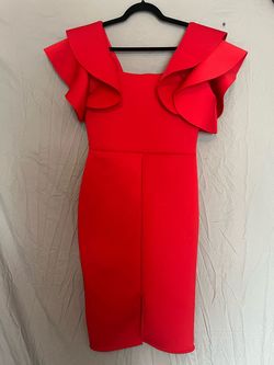 Red Size 12 Cocktail Dress on Queenly