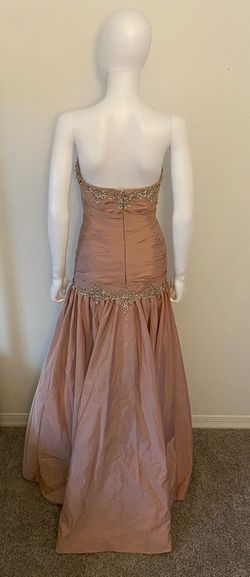 Precious Formals Pink Size 6 Pageant Strapless Mermaid Dress on Queenly