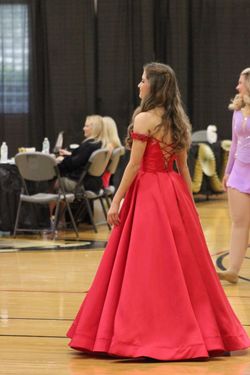 Ellie Wilde Red Size 0 Ball gown on Queenly