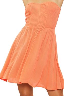 Style 1-1708985123-74 Illa Illa Orange Size 4 Coral Free Shipping 1-1708985123-74 Cocktail Dress on Queenly