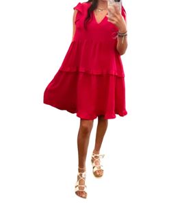 Style 1-422683302-1691 umgee Pink Size 16 Pockets Plus Size Cocktail Dress on Queenly