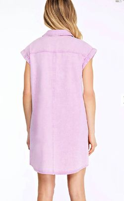 Style 1-3510113464-74 SHE + SKY Pink Size 4 Free Shipping 1-3510113464-74 Pockets Cocktail Dress on Queenly