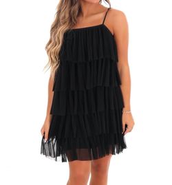 Style 1-3800068217-74 Listicle Black Size 4 Sorority Rush Sorority Free Shipping Mini Cocktail Dress on Queenly