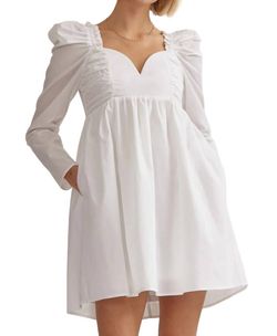 Style 1-1850482090-149 entro White Size 12 Pockets Casual Bachelorette Cocktail Dress on Queenly