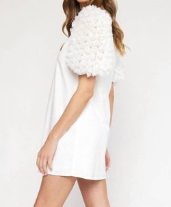 Style 1-2997985398-74 entro White Size 4 Casual Sorority Rush Sorority Free Shipping Mini Cocktail Dress on Queenly