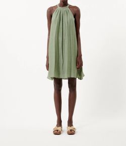 Style 1-2958339974-892 FRNCH Green Size 8 Mini Cocktail Dress on Queenly