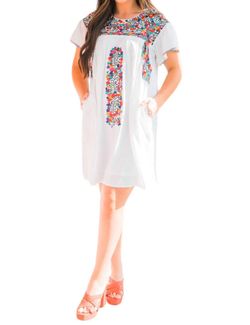 Style 1-236092655-1691 Layerz Clothing White Size 16 Pockets Sleeves Cocktail Dress on Queenly