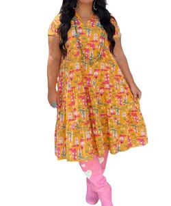 Style 1-2592659333-149 Layerz Clothing Yellow Size 12 Free Shipping Plus Size Cocktail Dress on Queenly