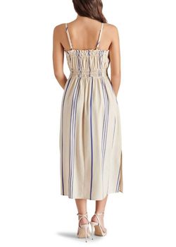 Style 1-2272063881-892 STEVE MADDEN Nude Size 8 Free Shipping Pockets Cocktail Dress on Queenly