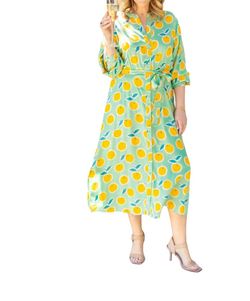 Style 1-1791718588-892 Compania Fantastica Green Size 8 Print Sleeves Cocktail Dress on Queenly