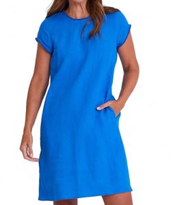 Style 1-2382072928-1498 FOIL Blue Size 4 Speakeasy Jersey Summer Cocktail Dress on Queenly