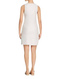 Style 1-3977132588-892 Level99 White Size 8 Sorority Pockets Free Shipping Mini Cocktail Dress on Queenly