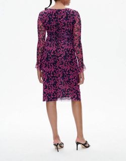 Style 1-1474181622-149 BAUM UND PFERDGARTEN Pink Size 12 Sheer Jersey Plus Size Cocktail Dress on Queenly