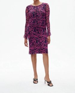 Style 1-1474181622-70 BAUM UND PFERDGARTEN Pink Size 0 Sheer 1-1474181622-70 Jersey Cocktail Dress on Queenly