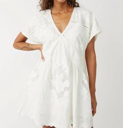 Style 1-3217169131-70 Free People Nude Size 0 Sleeves Ivory V Neck Sorority Cocktail Dress on Queenly