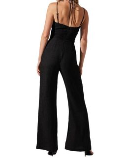 Style 1-387589892-149 ASTR Black Size 12 Free Shipping Plus Size Jumpsuit Dress on Queenly