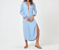 Style 1-4074034142-149 L*SPACE Blue Size 12 Free Shipping Plus Size Long Sleeve Cocktail Dress on Queenly