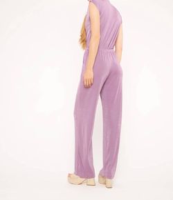 Style 1-935539294-149 RIPLEY RADER Purple Size 12 Jewelled Plus Size Jumpsuit Dress on Queenly